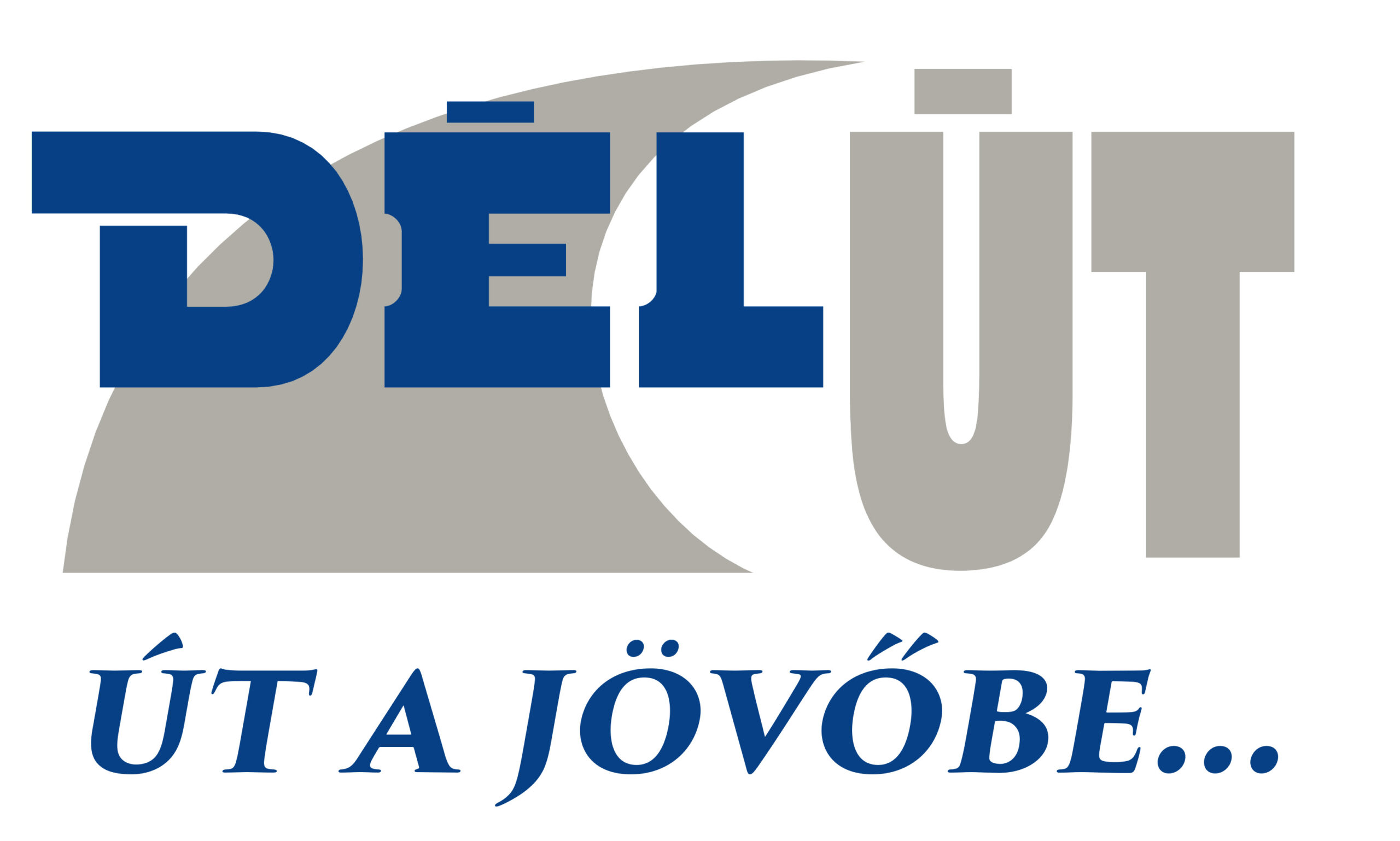 Delut út a jövőbe vektoros Logo